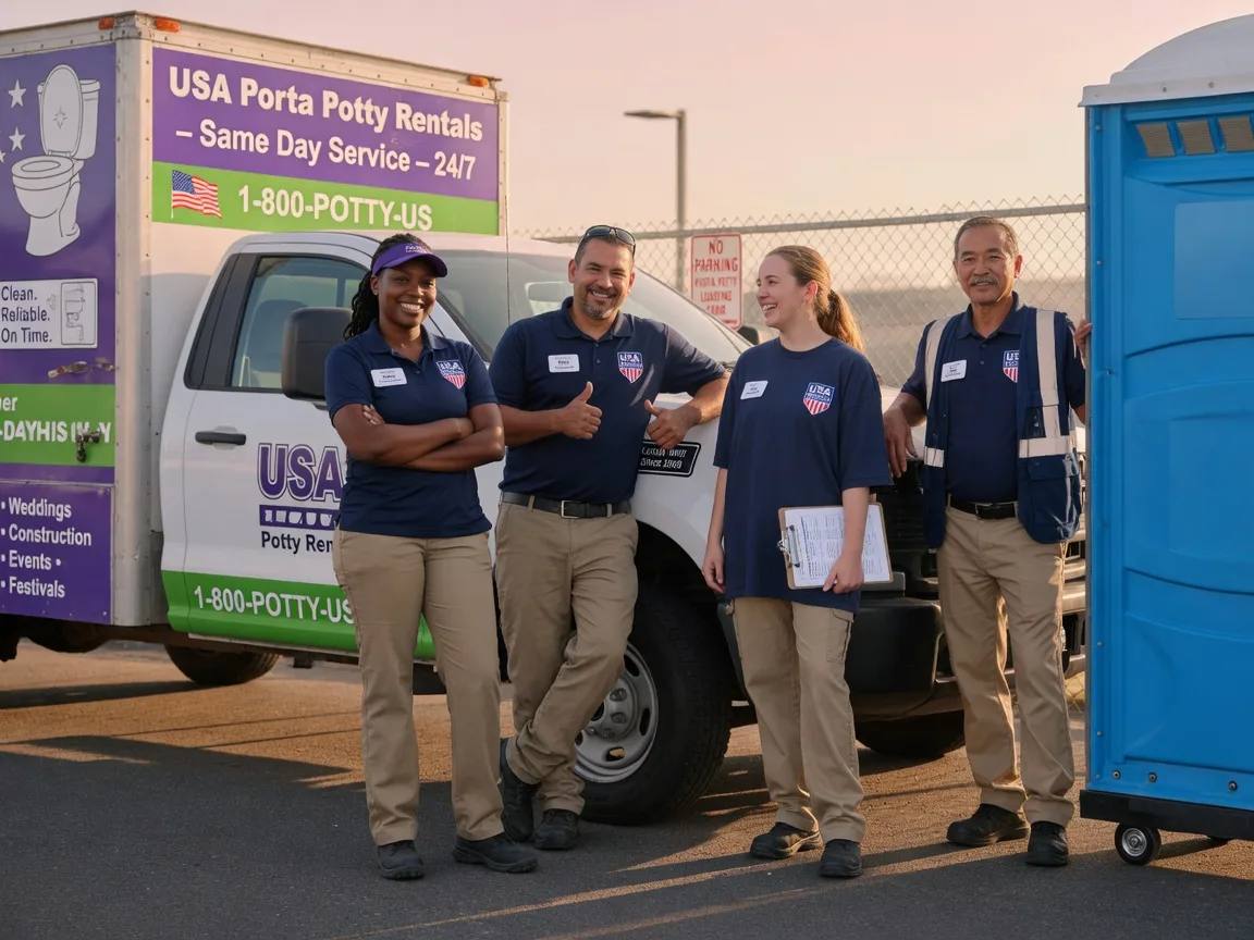 Porta Potty Rental company in Harlan, IN